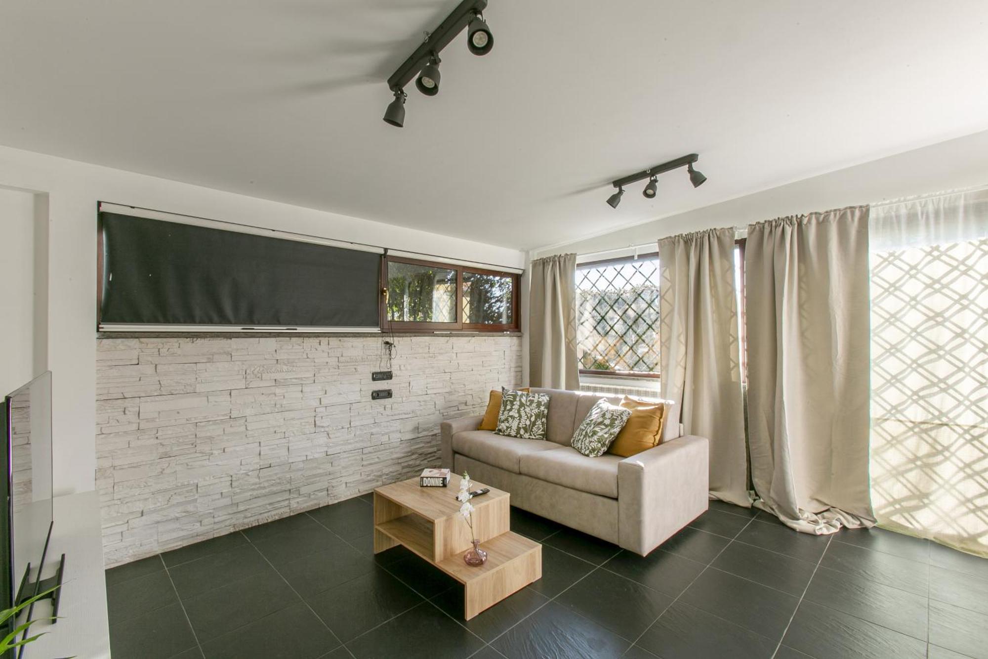 Apartamento Casa Moderna Con Giardino Roma